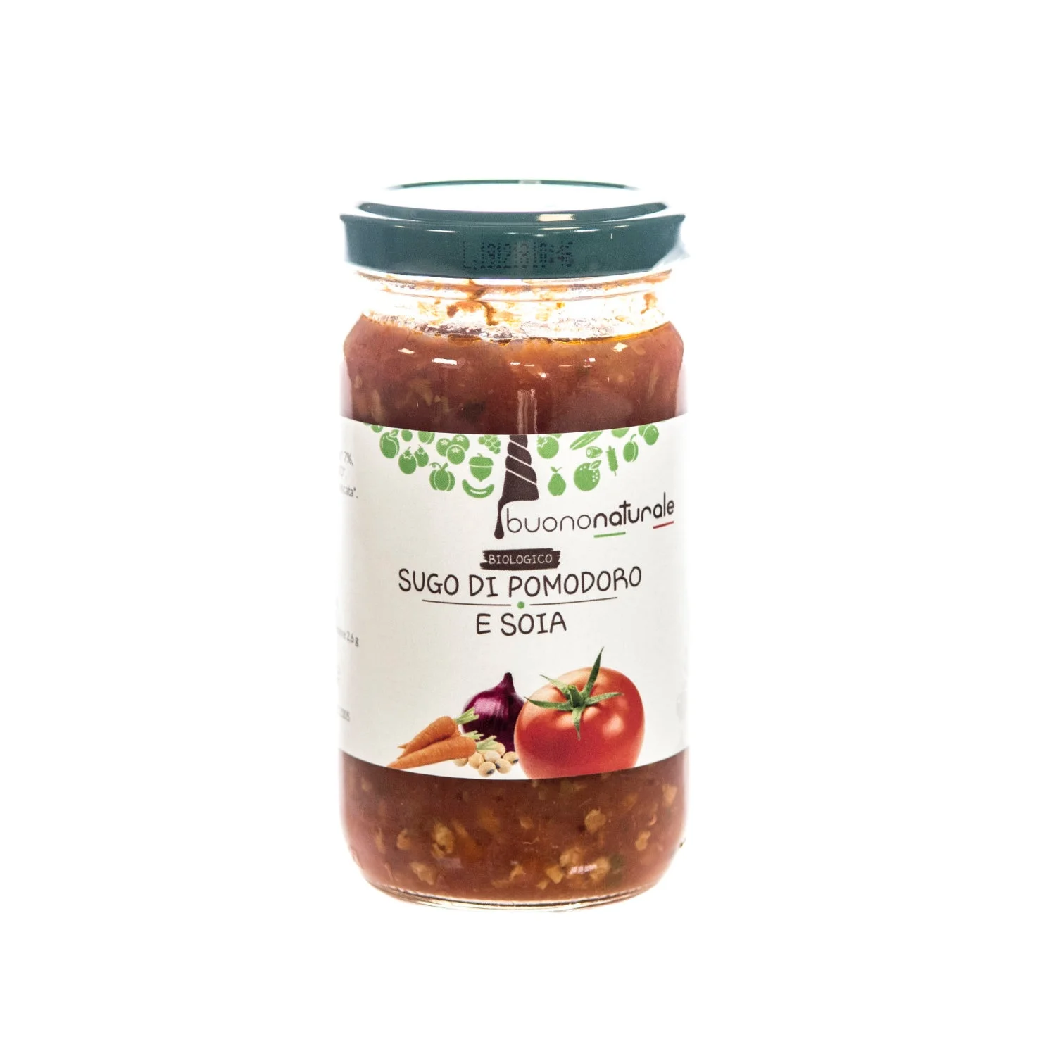 Tomato sauce with soia, ORGANIC 190g