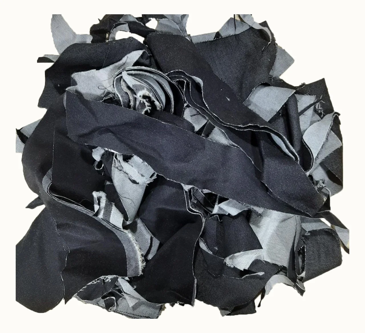 Лучшее качество, чистые отходы из джинсовой ткани