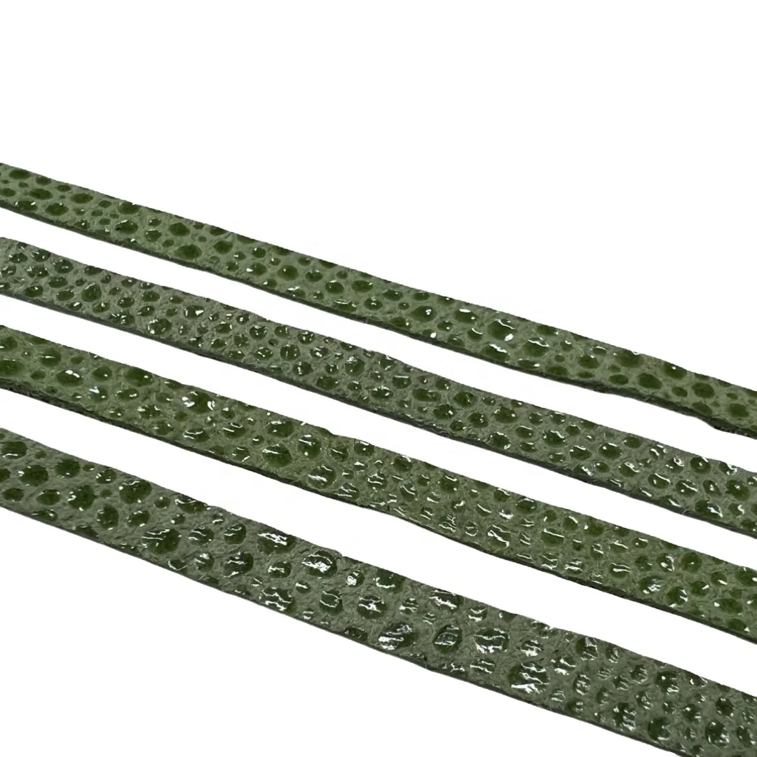 Сделано в Индии качественный продукт плоский замшевый шнур PSDS с