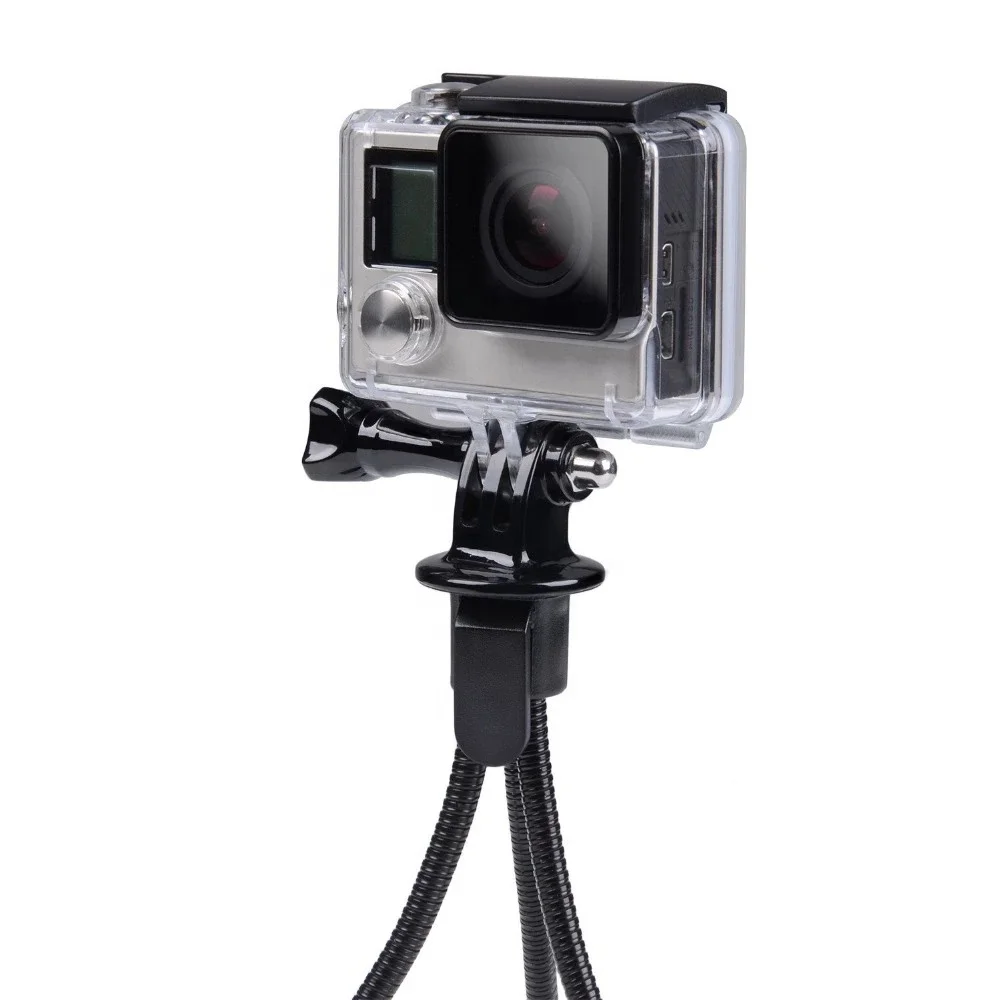 Junnx for Go Pro Accessories Mini Monopod Tripod Mount Adapter for GoPro Hero 8 7 6 5 4 3+ 2 for SJ4000 for Yi 4K