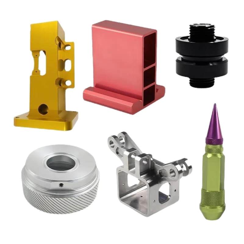 Precision Micro Machining Services cnc turning lathe Workpiece CNC machining parts black & green parts Hardened Metals cnc part