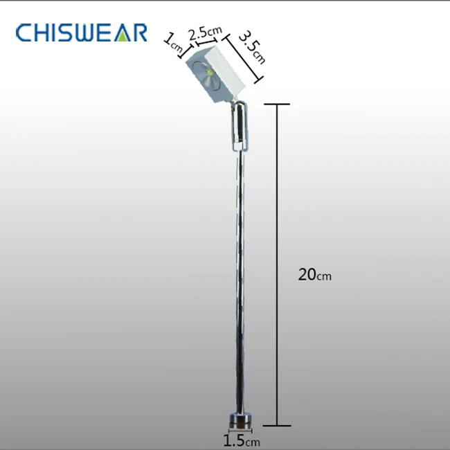 Led Standing Spotlight 12-24V Jewelry Display Showcase Lighting