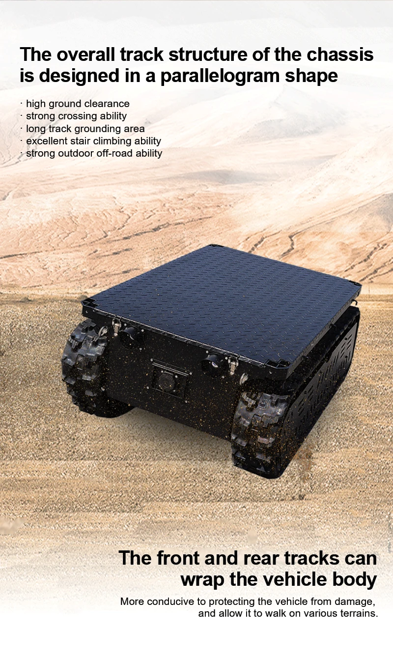 Remote controlled heavy duty robot for industrial applications