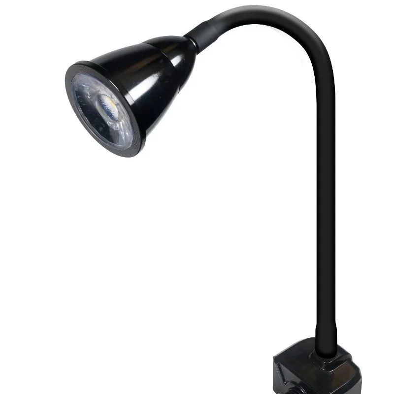 Adjustable focus 7w 360Saltwater Rotatable LED clip light American spotlight multi-functional aquarium fish tank LED clip light