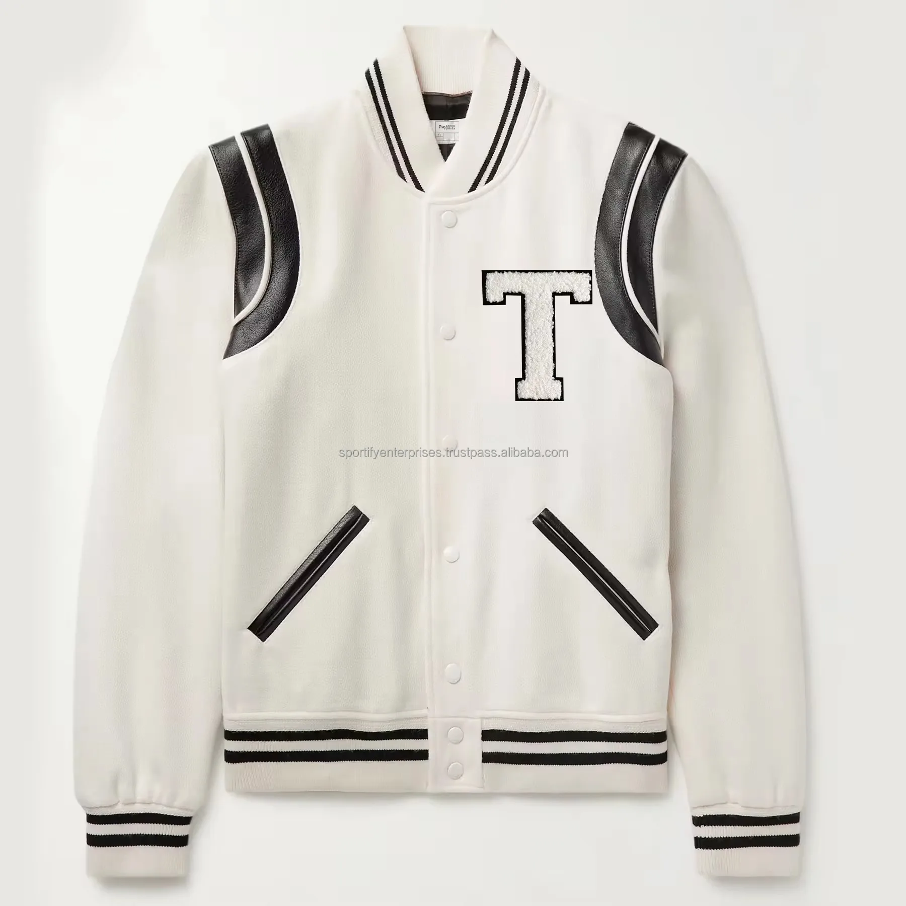 2024 Wholesale Men Varsity Jackets Letterman Jackets Custom Baseball Letterman Varsity Bomber Jacket