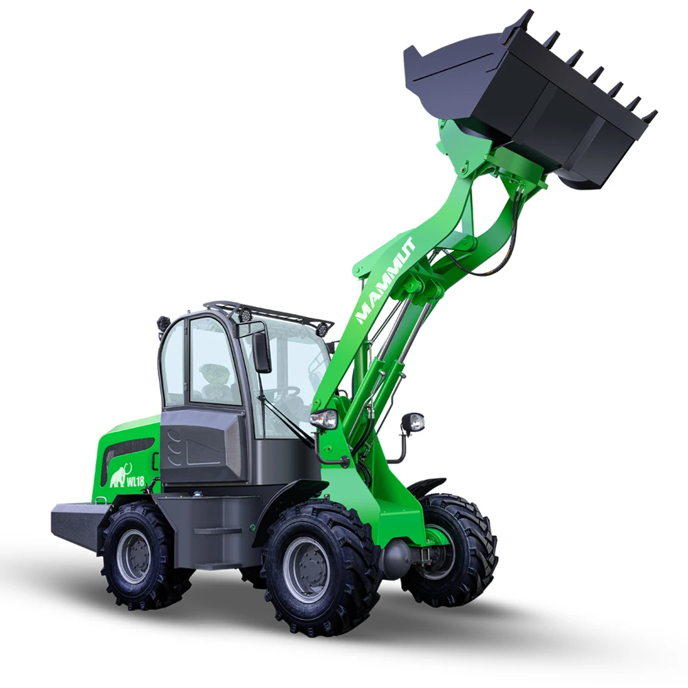 Сельскохозяйственный погрузчик 1.8ton 1800 кг Гидростатический одобренный четырехколесный мини-фронтальный