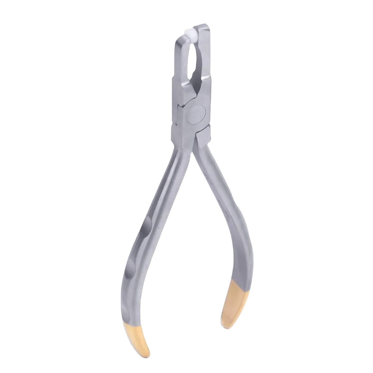 Dental Orthodontic Molar Band Remover Pliers Dental Posterior Teeth Bands Remover Teflon Button with Gold Plated Handle