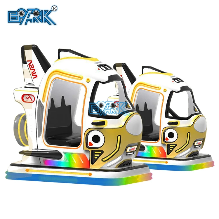 Amusement Plaza Machine Kiddie Ride Bumper Car Earn Money Game Machine For 2 Players