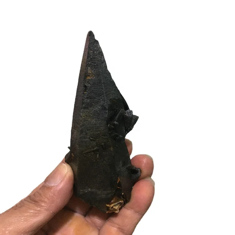 Натуральный грубый хлоритовый кварц Ganesh himal