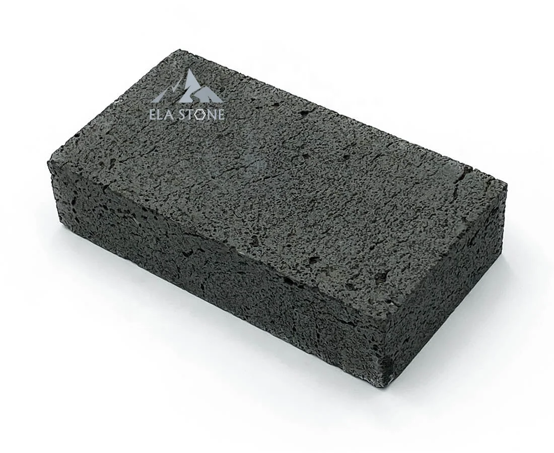 High Quality Small Slab ELA Stone Rustic Park Farmhouse Villa Hotel Tumbled  Basalt Stone from Vietnam