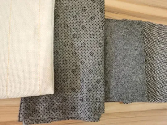 composite drop plastic dot felt cloth nonwoven carpet backing cloth hard type non woven carpet backing cloth