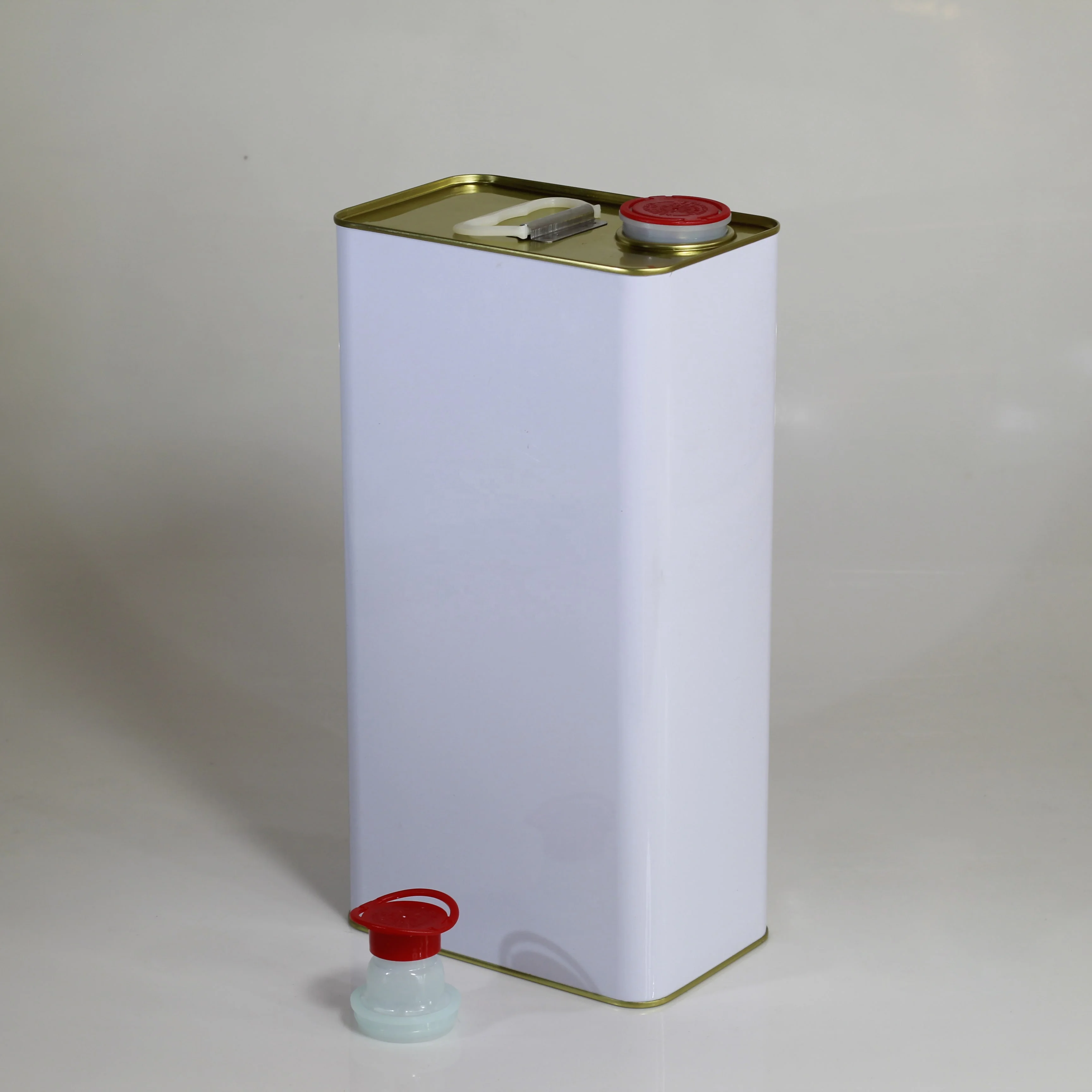 Best Quality 5 Liter Square Can 600,000 Piece/pieces Per Month 0.5L Metal Color Square Square Shape 0.25mm