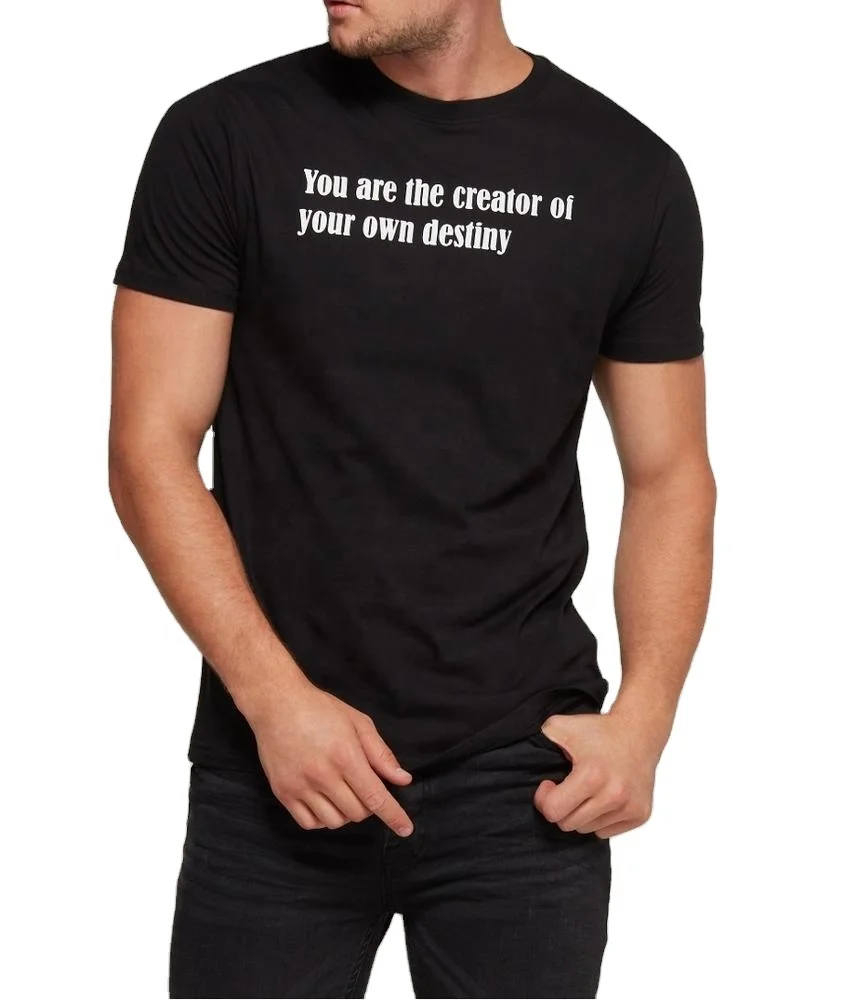 Top Quality Gym Fitness Wear Athleisure Cotton Spandex Slim Fit Shirts For Men Wholesale T Shirt