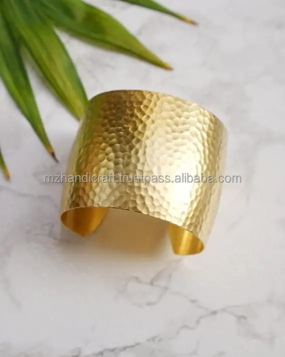 Jewelry wholesale high polished or Brushed finish brass cuff bracelet blanks ,plain bangle for Women