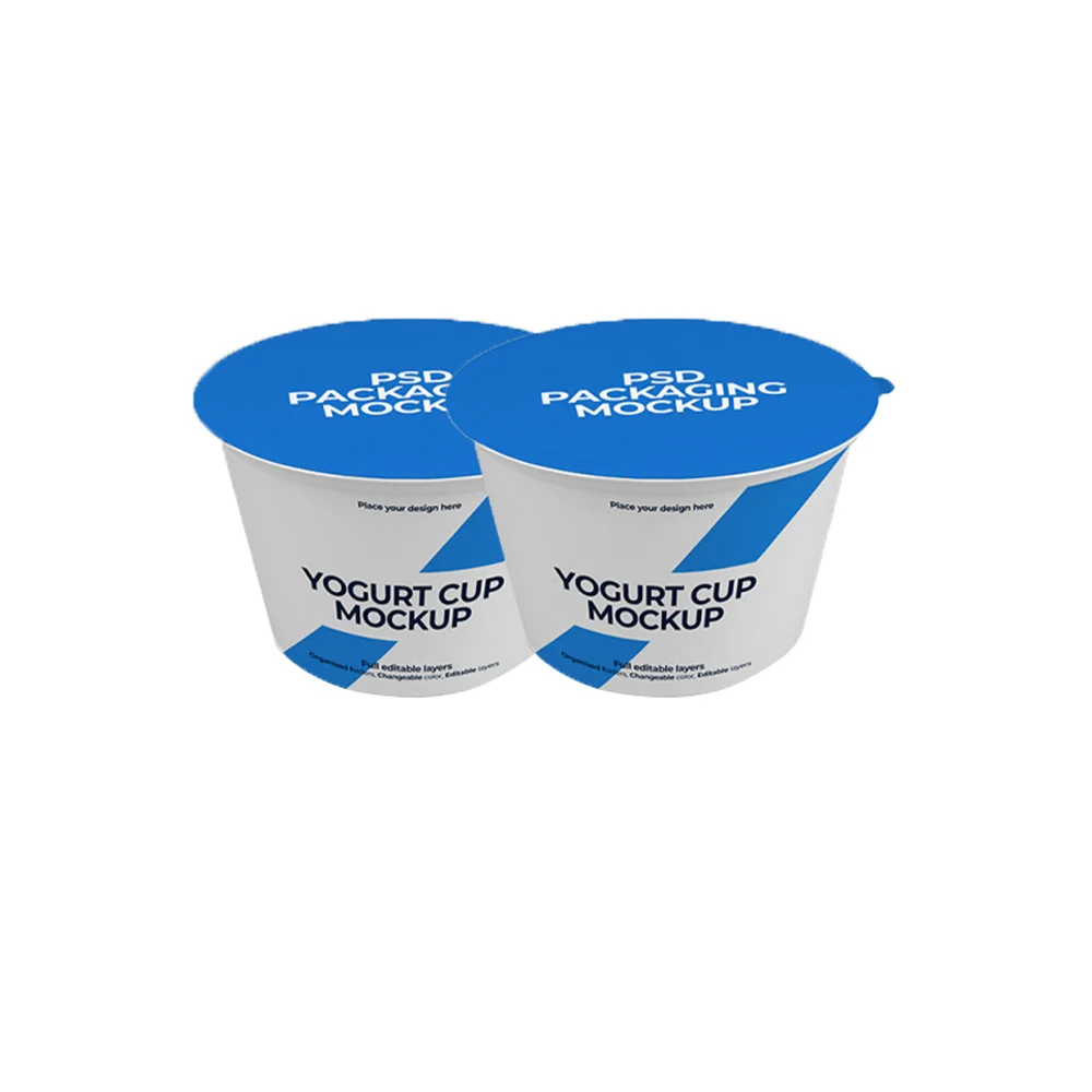 Custom Made Cup Lid Sealing Film coffee tea yogurt Easy to Tear Sealing Film