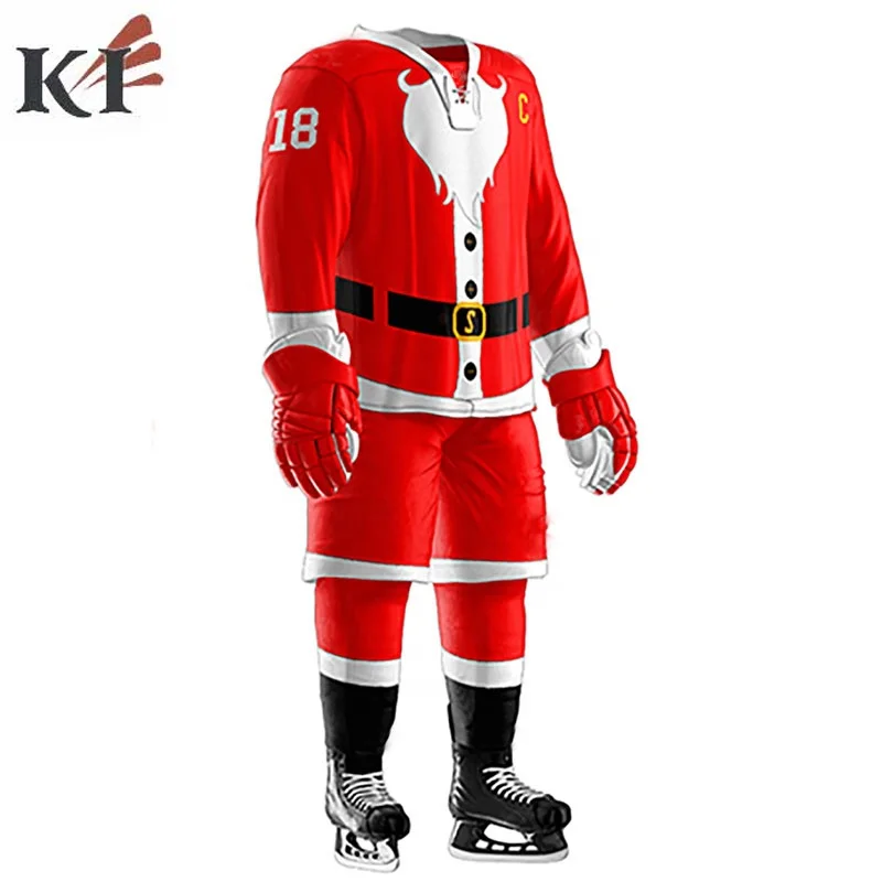 Ice Hockey Shirts Custom Hockey Jersey Golden Sublimation Embroidery Unisex OEM Customized Anti Technics Logo Style Time Knights