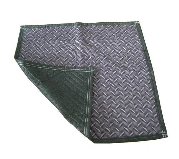 Non woven moving furniture blanket , non woven skin furniture protection felt quilted moving pad blanket