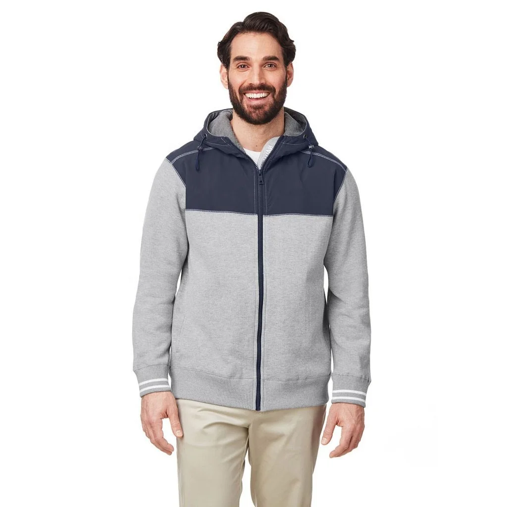 Custom Embroidery Logo Hoodies Men no drawstring Cotton Fleece Thick Printed Customized Hoodie for Outdoor Winter Clothing