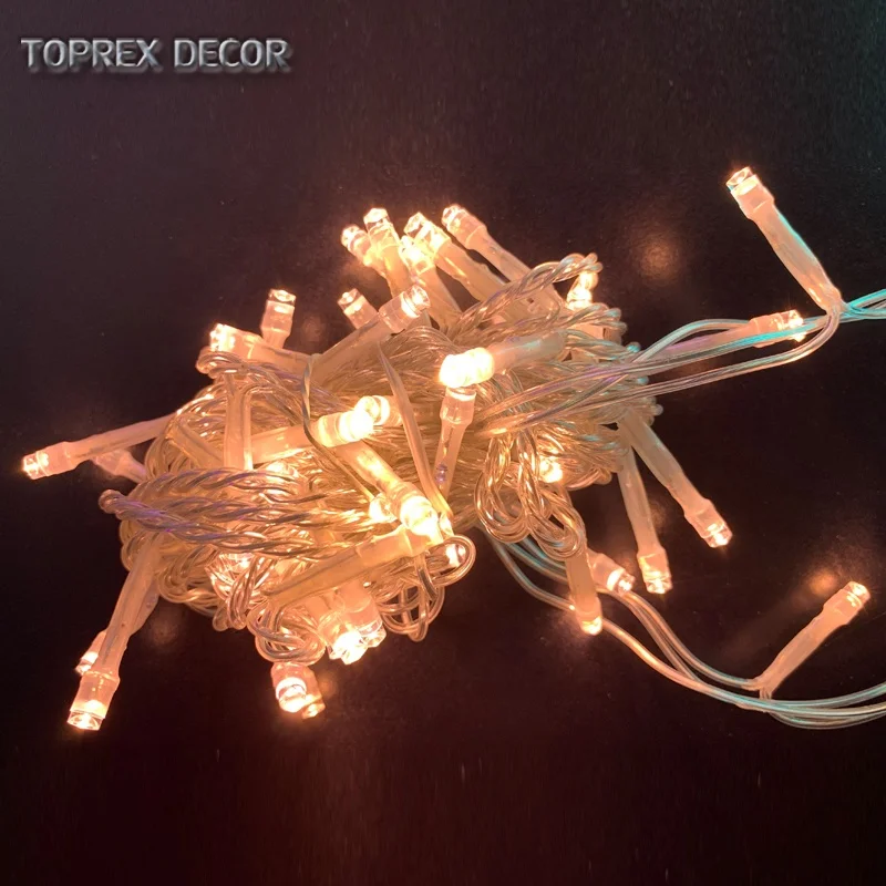 Hanging Warm White Blue Yellow Red Pink street indoor party curtain led icicle light christmas string light for the room