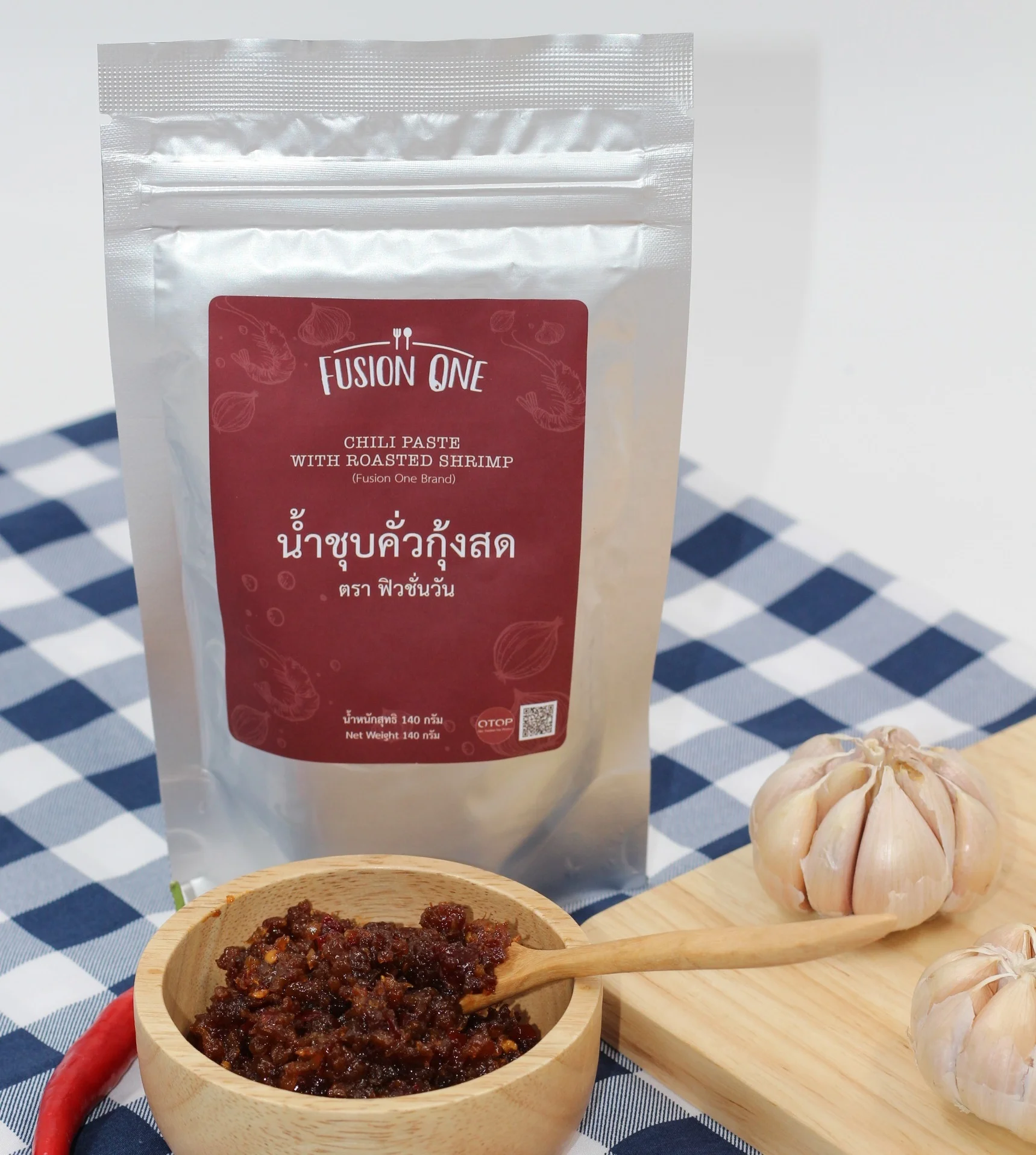 Must Try Thai Spicy Dried Chili Paste With Roasted Shrimp From Thailand 140g Natural Ingredient Easy Meal Dish Hygienic Package