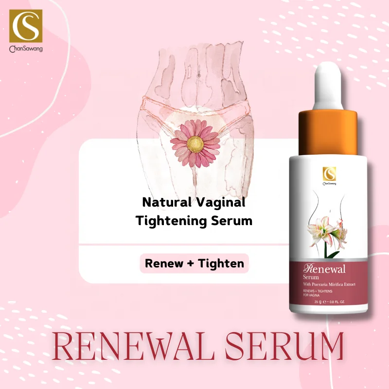 Vagina Renewal and Tightening Serum for Women to Cure Vaginal Dryness Yoni Care Products Private Label Thailand OEM Cosmetics