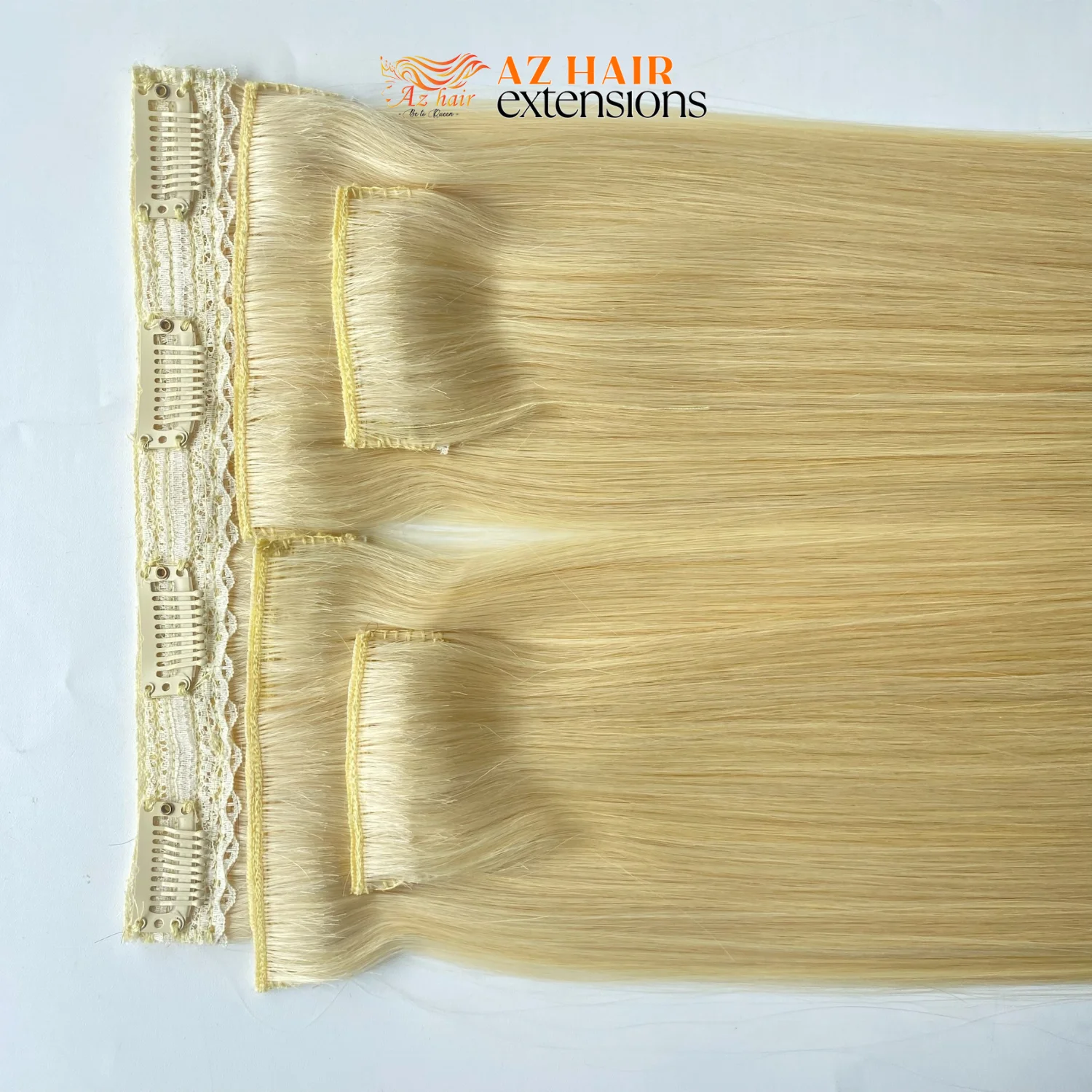 Premium quality cheap 100% natural color hair extension clip in hair double weft single drawn virgin hair