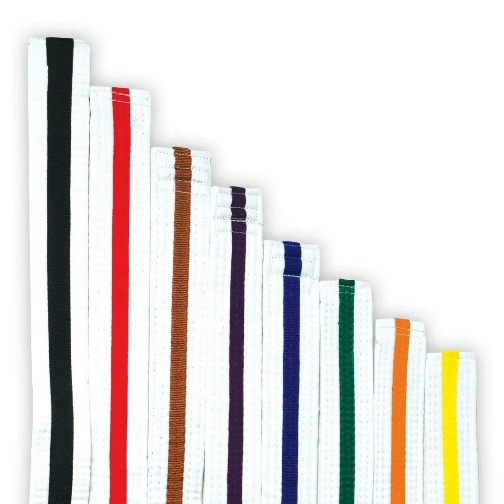 New Martial Arts Taekwondo Karate Belt High Quality MMA Belts with Custom Colors