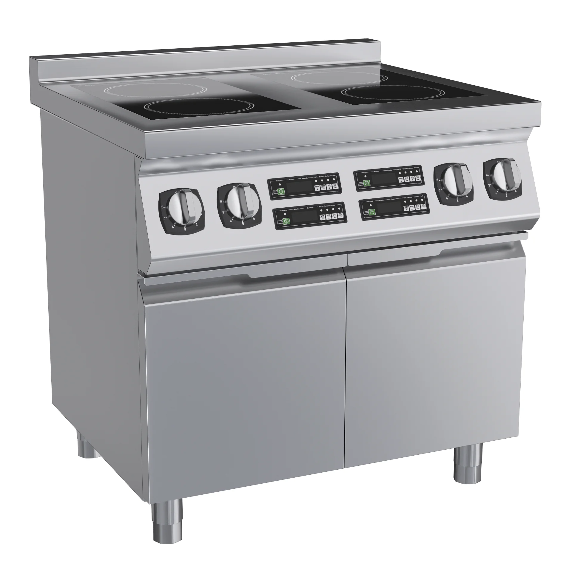 Commercial Induction Cooker  Freestanding Kitchen Stove Cooking Electric Stove Four-burner Electric Stove with Cabinet