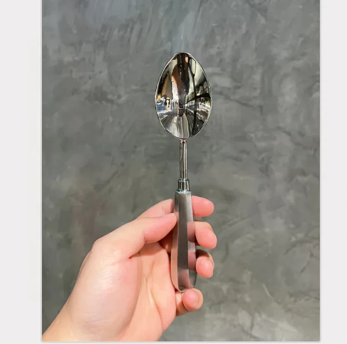Perfect Quenelle Spoon Stainless steel strong Handle Manufacturers Supplier Factory Direct Wholesale low price In Pakistan