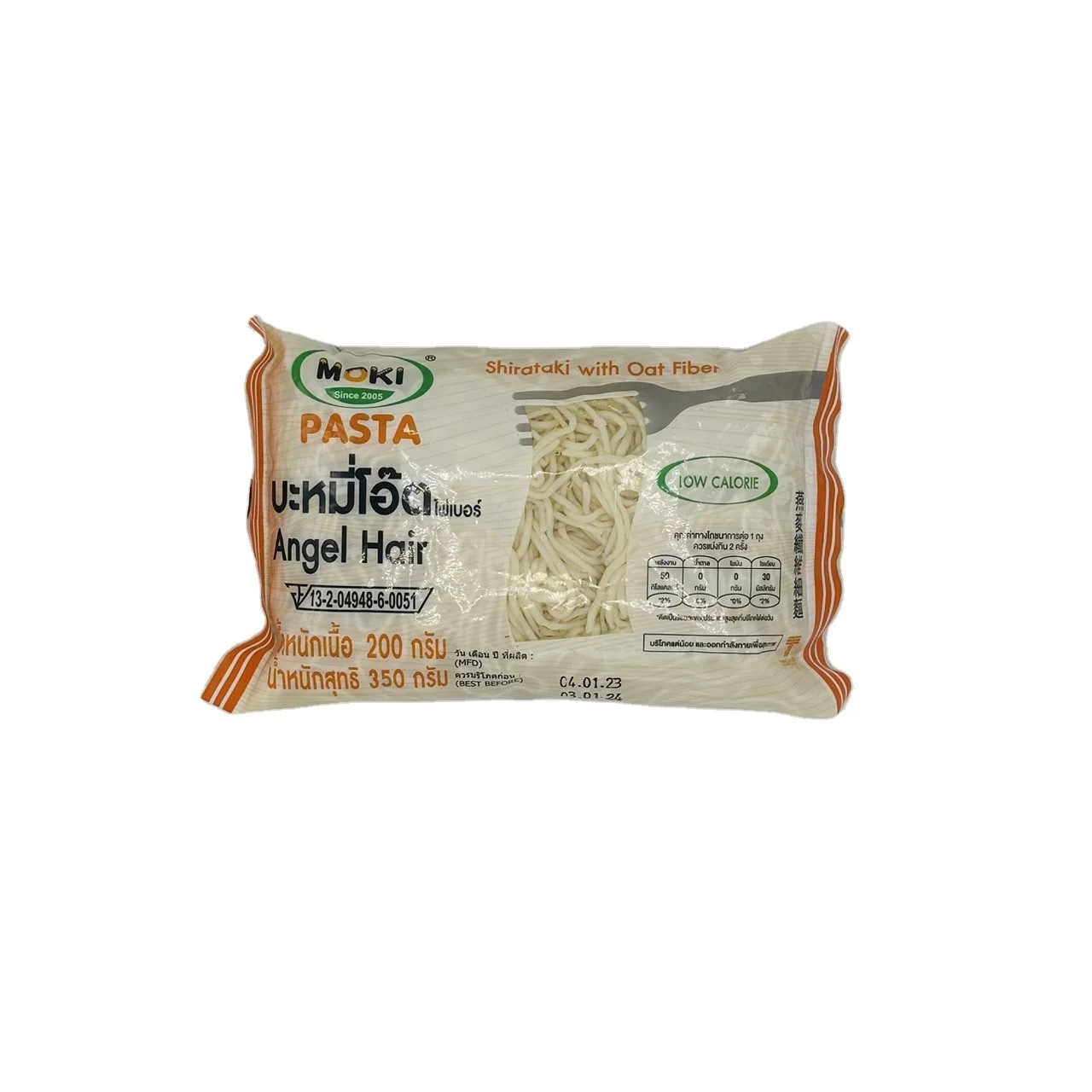 MOKI Oat Fiber Angel Hair with Shirataki Gluten Free