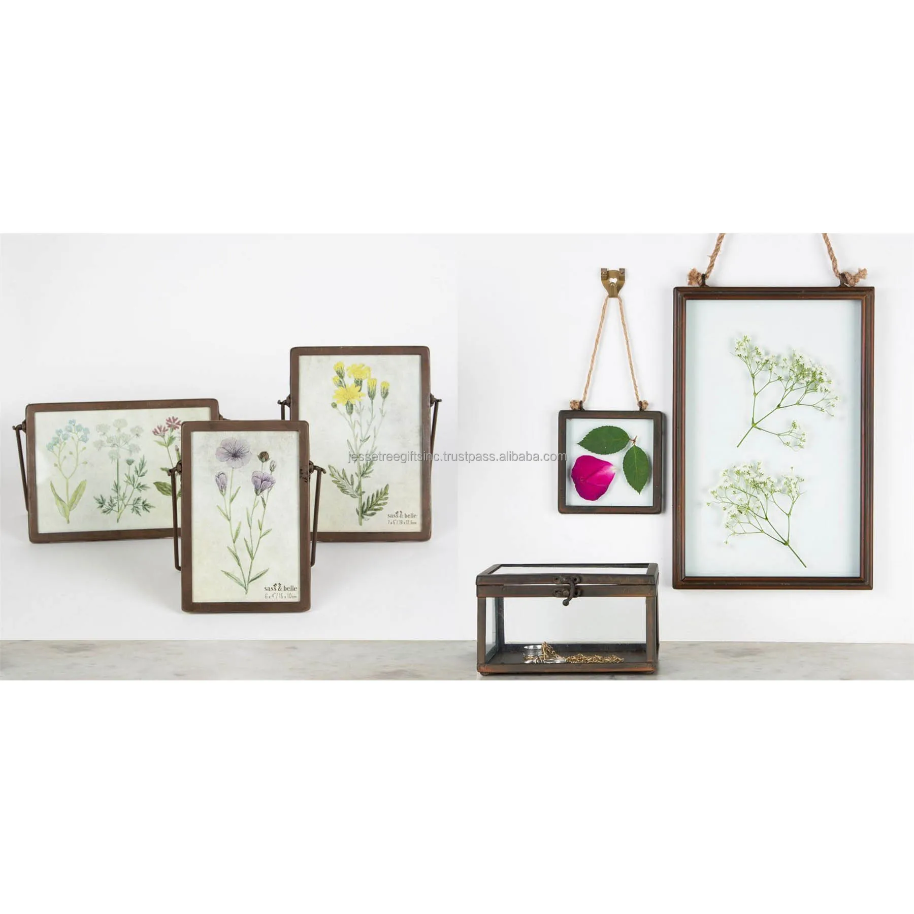 Металлическая и стеклянная настольная фоторамка с позолоченной отделкой простой дизайн высокое качество для украшения дома оптовая цена