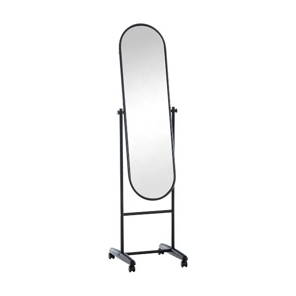 Мобильное поворотное зеркало на колесах: гибкое и стильное отражающее решение для вашего пространства