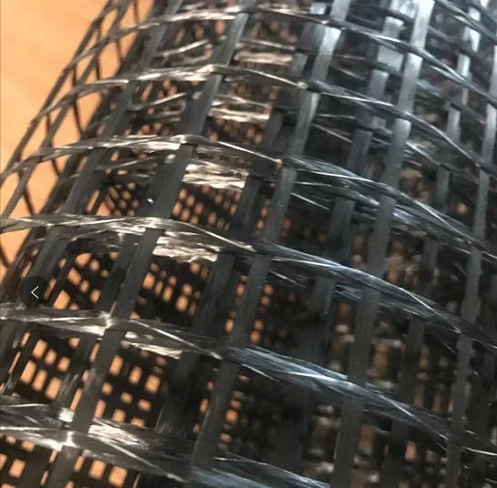 Knitting Geogrid Carbon Fiber Mesh For Concrete Reinforcement