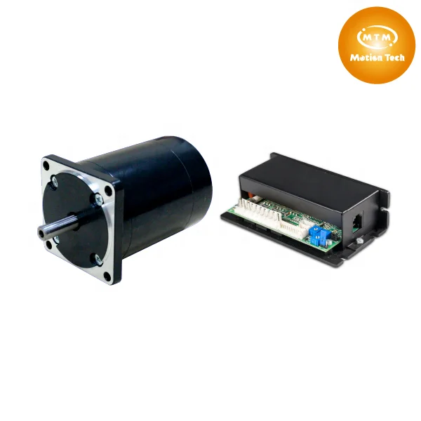 [MTM] BLDC 24V 80W bldc motor driver with controller and 1M Trunk Brushless motor 3000RPM IE4 Made in Taiwan motor bldc