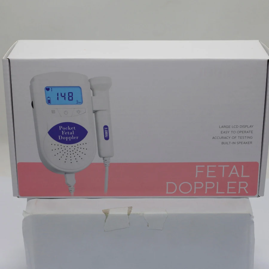 Cheapest Portable Baby Heart Monitor Doppler Fetal Fetal Doppler Machine for sale MSLJB04