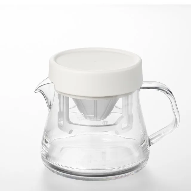 Dishwasher-safe, Microwave-safe Tritan Coffee Server Polypropylene Dripper Set Coffee Server STRON 400 Compact Dripper Set