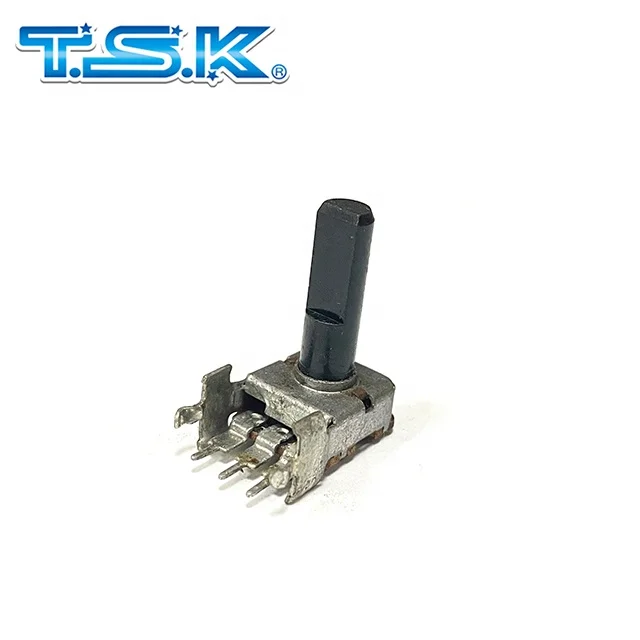 Потенциометр типа B 500 Ом с пластиковым поворотным переключателем переменный резистор бакелитовый Япония