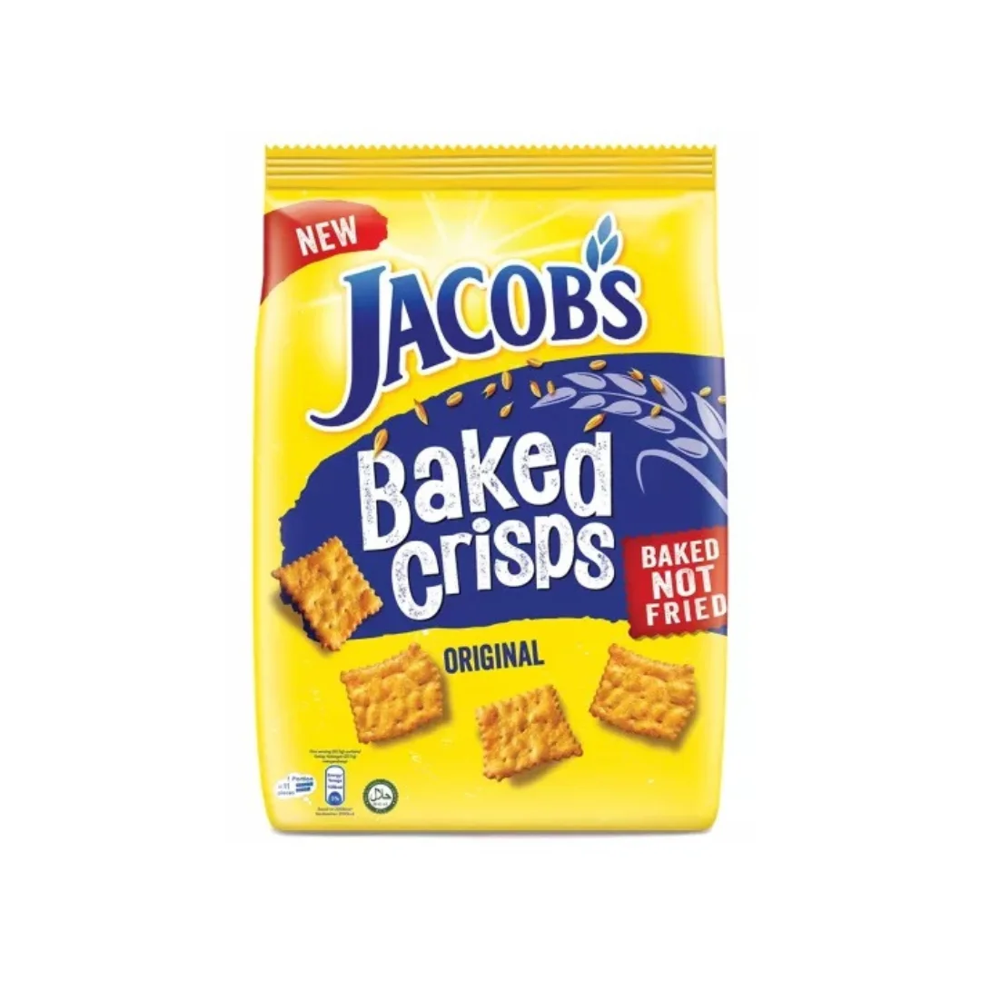 Malaysia Cream Cracker Hi-Fibre and Low Calorie Jacob's Biscuit for Healthier Choice Ready Stock