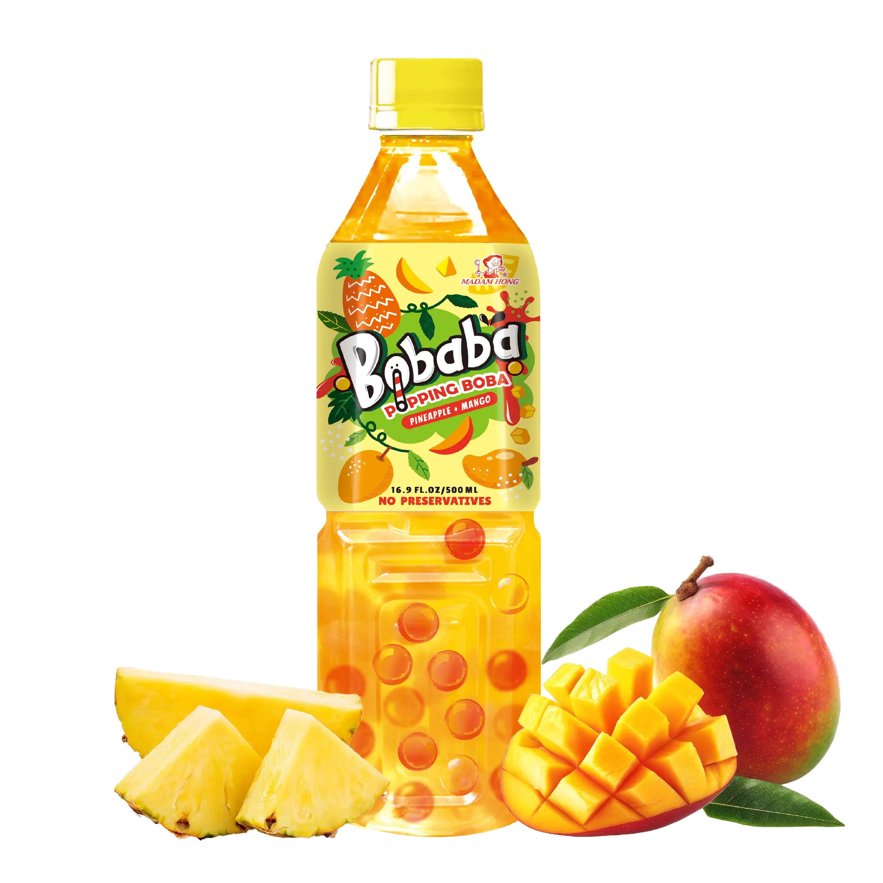 Ананасовый ЧАЙ Манго с разрывной Боба