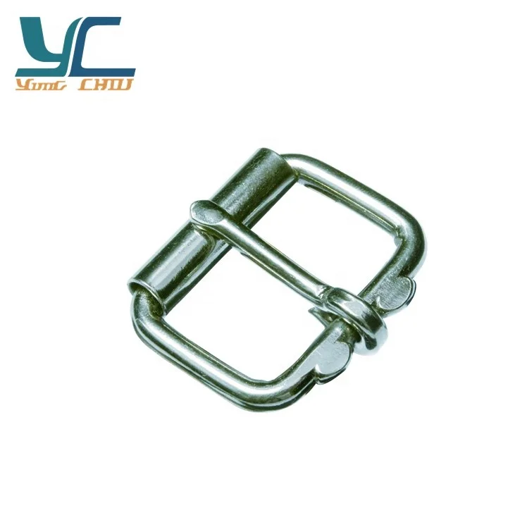 Stainless steel rectangle ring belt roller buckles