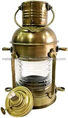 Best Price Nautical Antique Ship Lamp Boat Oil Hanging Lantern Maritime Collectible Decorative By Metal Overseas
