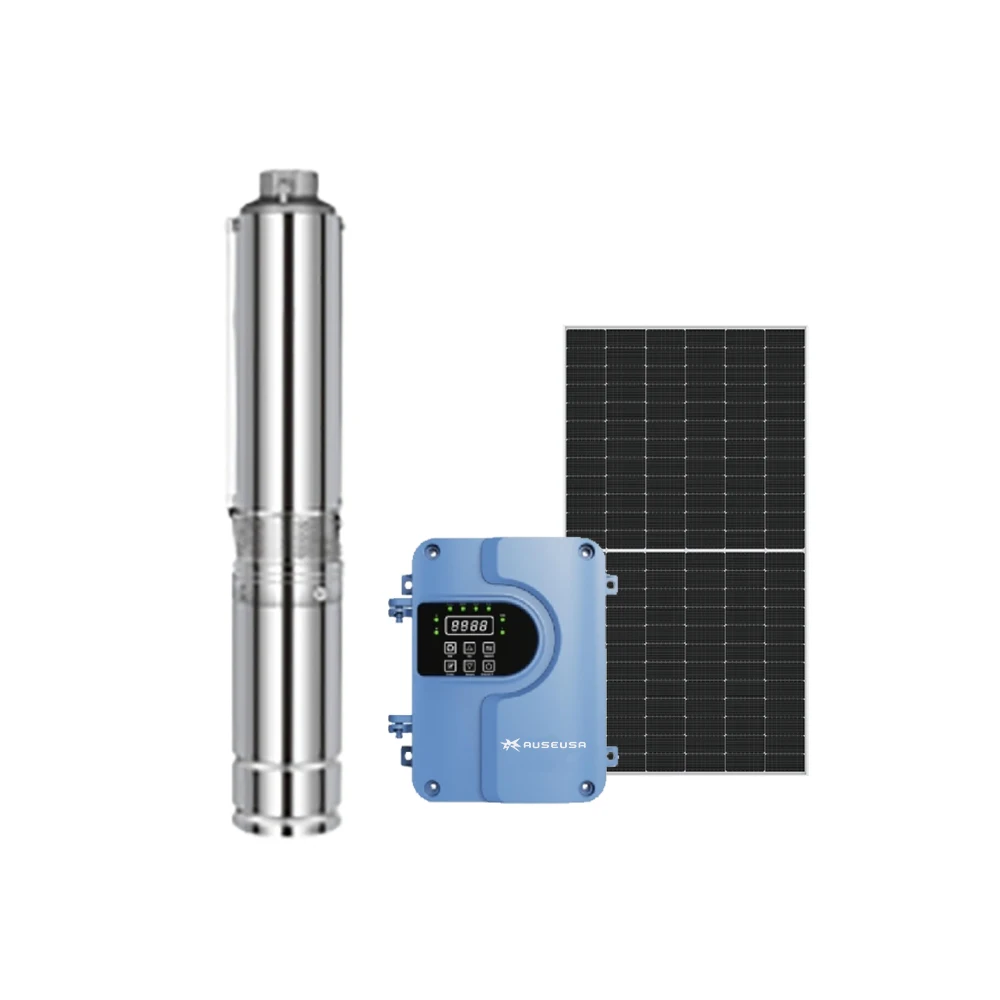 4inch 3HP AC DC MAX Head 175M 300V Submersible Bore Deep Well Water Pump For Agricultural Machinery Farm Irrigation
