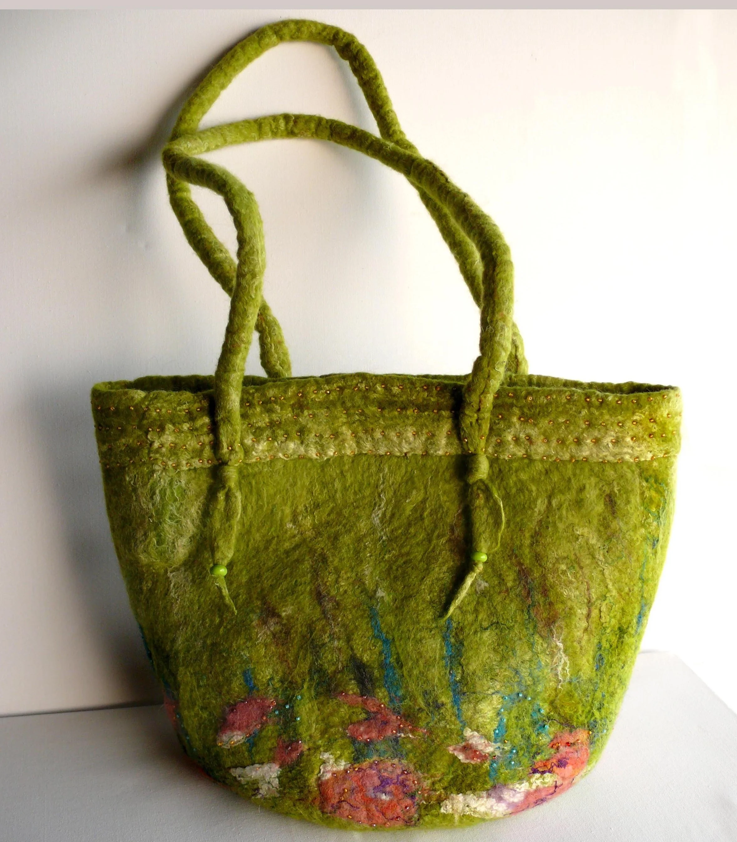 Сумка ручной работы из войлока-экологически чистая Высококачественная сумка-100% новозеландская шерсть