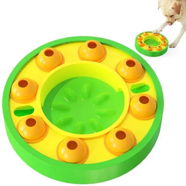 Upgraded Food Treats Plate Dog Toy Intelligent Hot Selling Pet Puzzle Toy for Slow Feeding