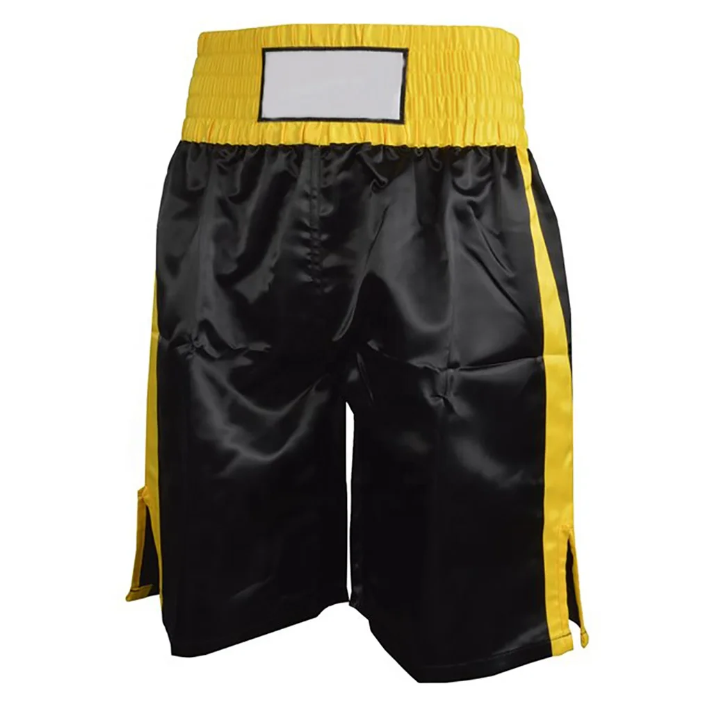Winning OEM Top Quality Wholesale Kickboxing Custom Design elastic belt with side panel Training comfortable Boxing Shorts