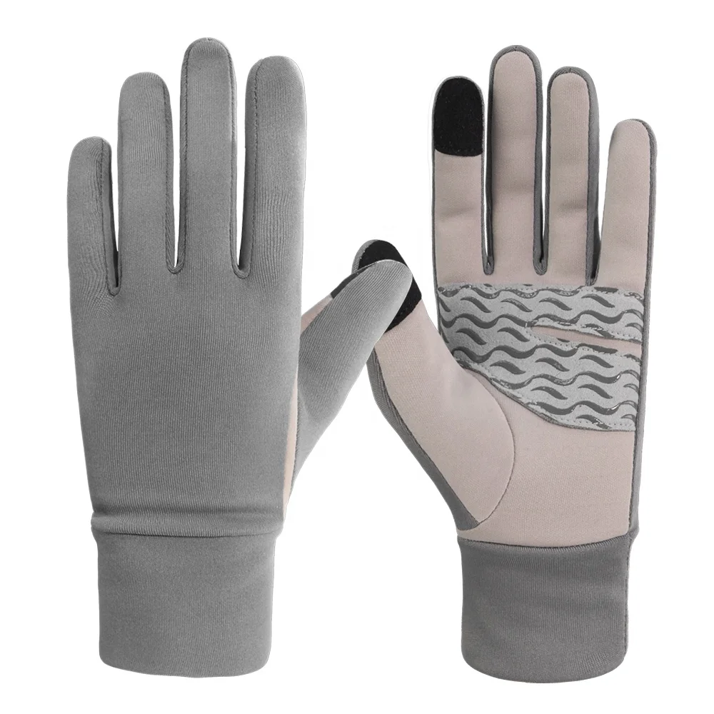 Thermal Sports Cold Weather Water Resistant Gloves Customized Windproof Durable Fashion Anti-slip Running Gloves