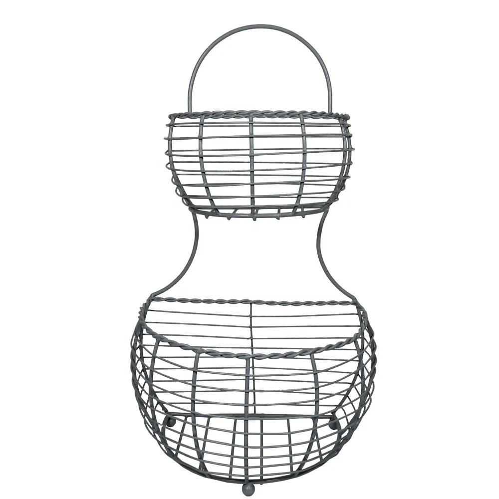 Metal Wire Basket Modern Design Innovative Fruit and Vegetable basket household use decorative basket