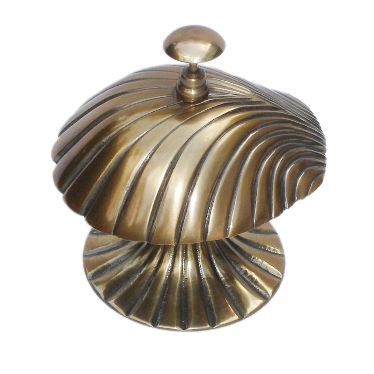 2022 Top Wholesale Ship Bell with Solid Brass antique Ship Bell Dinner Whole Sale designer brass metal call bell