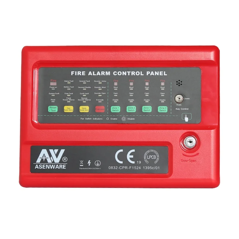 Asenware AW-CFP2166 Conventional Fire Alarm Control Panel with LPCB