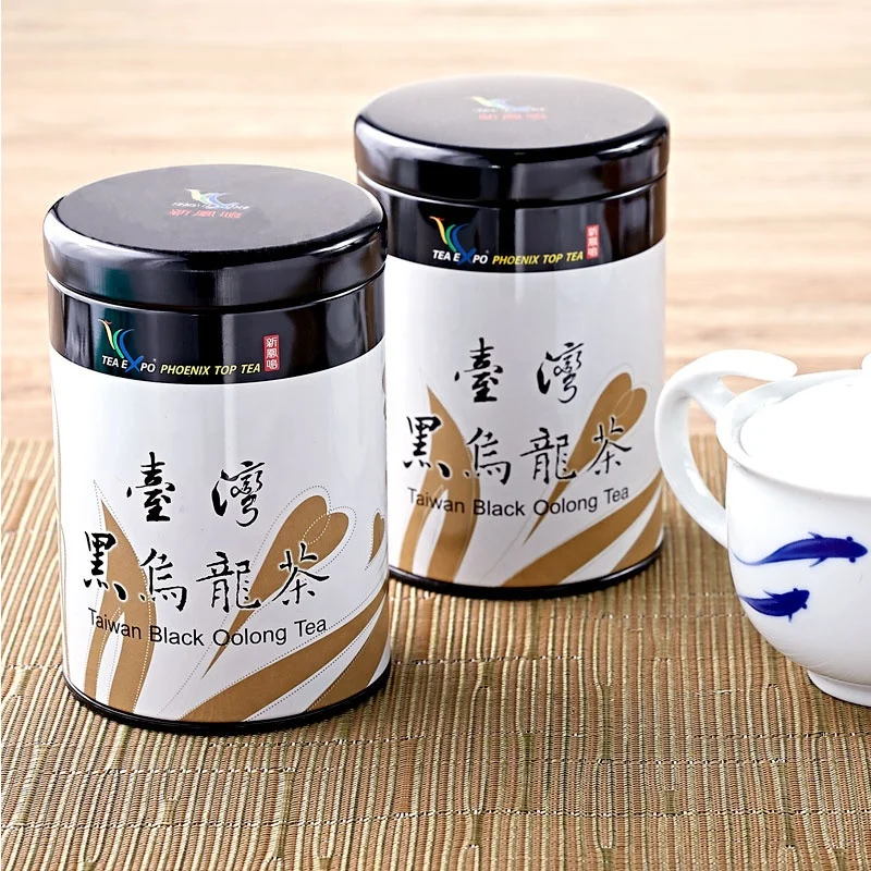 Wholesale Export Taiwan Black Oolong Tea 100g can Authentic NFM Tea business RTS